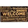 ITOTAL I-TOTAL - Zerbino Ingresso casa/Tappetino per entrata in Fibra di Cocco Resistente 70 x 40 x 2 cm (WELCOME BACK)