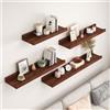 Monbaer Mensola Galleggiante, Mensola in Legno Massiccio per Foto da Parete, Scaffale da Appendere per Camera da Letto Cucina Soggiorno Ingresso, Facile da Installare, Mensola da Parete Decorativa per la Casa