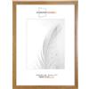 Duisburger-Rahmen24 DR24 Cornice 24x33 (Quercia Rustico) su Misura, Telaio in Legno MDF Largo 35 mm Incluso Vetro Sintetico antiriflesso, Parete Posteriore Stabile, perni da Piegatura e Ganci