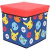 CARTOON Pouf Pokèmon per bambini multifunzione contenitore porta oggetti per sedersi 30 cm