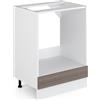 Vicco Mobile per forno da incasso R-Line, Grigio nobile, 60 cm senza piano di lavoro, per la libera combinazione all'interno di sistemi cucina modulari