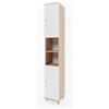 Vicco Mobile bagno alto Fynn, Sonoma, 30 x 190 cm, per la conservazione di articoli da bagno e asciugamani