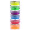 ShapeW Pigmento Polvere Colore Pigmento Coloranti per DIY Slime Colorazione Luminoso Lunga Durata Cambiabile Colore per Nail Art Pittura Mica in polvere per sapone