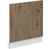 Vicco Pannello frontale R-Line, Rovere artigianale, 60 cm senza piano di lavoro, per la libera combinazione all'interno di sistemi cucina modulari
