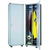 CRISCUOLO Brico Store Armadietto spogliatoio in Pvc 60x39x175, Armadietto da esterno Con Serratura, Armadietto in plastica restistente Con Quattro Mensole e Due Scompartimenti