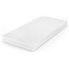 VitaliSpa Materasso in schiuma fredda, Bianco, 90 x 200 cm H2 grado di durezza, 7 zone, con rivestimento rimovibile e superficie di appoggio punto-elastica