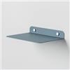 Steelnovo | Zeno, Mensola da Parete in Metallo Verniciato, Mensola da Muro Portaoggetti, 20x3x15 cm, Colore Azzurro, Design Minimal e Moderno, Scaffale da Muro, Made In Italy