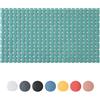Inbagno Tappetino Antiscivolo Doccia Verde 40x73 cm in plastica, Retro con Ventose Aderenti, Spring