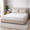 Fusion Materassi Materasso Singolo 80x190 cm, Waterfoam Alta Densità 20 cm, Sfoderabile con Zip, Rivestimento Aloe Vera, Ortopedico Ergonomico, Made in Italy (80 x 190 cm)