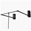 PZJDFDC Asta Estensibile Per Guardaroba - Appendiabiti Estraibile, Asta Appendiabiti Per Armadio, Capacità Di Carico 25 Kg, Porta Pantaloni Regolabile Multifunzionale(92-125cm)