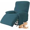 YWQJL Copri Poltrona Elettrica Reclinabile con Braccioli Copri Poltrona Relax Copripoltrona Relax Universale Copripoltrona 1 Posto/Set da 4 Pezzi(010)