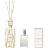 Culti Set profumatore Ambiente Milano White Label Bastoncini in midollino + Spray 100ml - Diffusione costante e immediata - Design Elegante per casa e Ufficio (Diffusore Mediterranea + Spray, 500)