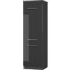 Vicco Armadio frigorifero Fame-Line, Antracite lucido, 60 cm, per la combinazione con altri moduli della serie Fame-Line