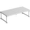Generic Mensole per Armadio Interno Estensibili Regolabili - Ripiani Salvaspazio Senza Fori per Cucina, Bagno, Camera da Letto - Organizer Multifunzione (Bianco,87-108 * 42 * 22)