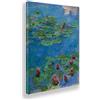 Giallobus - Quadro - Claude Monet - Momento ninfee - Tela Canvas Telaio Standard - 35x50 - Pronto da Appendere - Quadri Moderni per la casa
