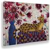 Giallobus - Quadro - Cindy Revell - Harmony Under The Dahlias - Tela Canvas Telaio Standard - 70x50 - Pronto da Appendere - Quadri Moderni per la casa