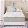 DEWINNER Materasso Memory Foam 80x190 Alto 30 CM Singolo - Memoria in schiuma e Waterfoam Traspirante - Certificato OEKO-TEX - Ortopedico Rigido e Rigidità media - Alleviamento Punti di Pressione