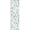 Unique Tapis Viva Tappeti Vista Bw06 Pebbles Tappeto, PVC-Poliestere, Bianco, 180 x 50 cm