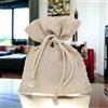 Doni Bomboniere Prima 12PZ Sacchetti Portaconfetti in Juta Naturale Comunione Santa Cresima Primo Compleanno Matrimonio Anniversario Segnaposto Confettata Ragazzo Ragazza Uomo Donna Idee Regalo
