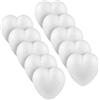 iplusmile 10pezzi Cuore di Schiuma Decorazioni Ornamenti in Schiuma Modellabile per Feste Matrimoni Decorazioni Fai da Te Materiali Espansi