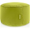 Green Bean© Sgabello a Sacco 25x45cm con Imbottitura in Perle EPS Pouf Cuscino Poggiapiedi per Poltrona a Sacco Cuscino per Pavimento Bambini e Adulti Solleva Le Gambe siediti Verde