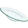 IMIKEYA Piattino in Vetro 10cm per Bruciatore Olio Essenziale e Lampada Aromaterapia, Multiuso, Decorazione per Casa e Riscaldatore di Aromi