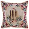 Blanc Mariclo Cuscino arredo Natalizio con Ricamo La Patisserie 45x45 cm