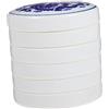 HOODANCOS Set 5 Strati Piatto di Pigmento in Ceramica Coperchio per Pittori, Vassoio di Miscelazione Acquerelli per Artisti e Ragazzo Ragazza, Resistente e Facile da Pulire per Uso Creativo e DIY