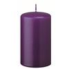 Advent Kaarsen Candele di corona di Avvento Set di 4 Candele, Set Buio Viola 12 x 6 cm