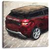 Pixxprint Macchina Sportiva Stampa su Tela 70x70 cm Artistica murale