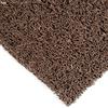 BricoLoco.com Zerbino ingresso casa, terrazzo, gomma riccio esterno o interno da metri o rotolo larghezza 1,20 MTS spessore 10 mm con base tappeto vinile riccioli (0,5 metri, marrone)