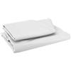 Bepouf - Pouf a Sacco Media Vuoto 70Øx110H cm 220L 100% Ecopelle Bianco no Imbottito, Pouf Poltrona Salotto e Camera da Letto, Sedersi Comodo Lavabile Poltrona Sacco Anallergica Impermeabile