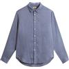 Woolrich Camicia Linen Uomo Grisaille