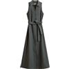 Woolrich Vestito Chemisier Poplin Cotton Donna Forest Veil