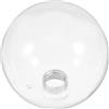 Artibetter Paralume in Vetro Trasparente 100 MM Attacco a Vite G9, Copertura di Ricambio per Lampade da Soffitto e Applique per Ambienti Domestici