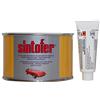 Capaldo SINTOFER BIANCO ML. 500 stucco per carrozzeria. Bicomponente poliestere. Universalità di impiego per ogni tipo di metallo, zinco compreso. Confezione 500 ml Colore bianco PZ
