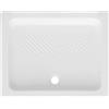 Dianhydro PIATTO DOCCIA RETTANGOLARE IN CERAMICA DIANFLEX cm 80 x 100 H 10