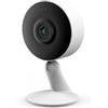 Isiwi Tini Telecamera IP wiFi interno sorveglianza. Rilevazione di movimenti e suoni, Audio bidirezionale,Visione Notturna, Compatibile con Alexa/Google, App per smartphone, 4MP (ISW-BFIT4M)