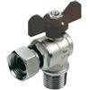 TIEMM VALVOLA A SFERA A SQUADRA MASCHIO GIRELLO FEMMINA 1/2 X 3/4 DN 15 PN 30