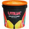 UTILIA Idropittura Semilavabile Traspirante per Interni colore bianco confezione da 14 litri