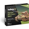 Vallejo Model Color Set 70255 German AFV Colors WWII (16x18ml)