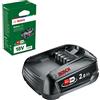 Bosch Batteria da 18 Volt (1x batteria 2,0 Ah, sistema da 18 Volt, in confezione di cartone)