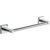 Gedy Fuji Portasciugamani bagno, Portasciugamani da parete, Porta asciugamani adesivo, Portasciugamani senza trapano, 34,1 x 6,9 x 4,7, Cromo, Acciaio Inox AISI 304