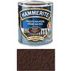Hammerite Vernice Protettiva per Metallo Protezione Antiruggine 0,7 L Martellato Scelta di Colori Vernice 0,75 (Hammer Strike Brown)