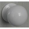 Berti Ferramenta POMO FISSO PER PORTONE ART.869/70 ALL.BIANCO RAL 9010 SAGUATTI