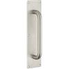 Thirard Maniglia di traino in acciaio inox 304 satinato con placca 300x75 mm - THIRARD