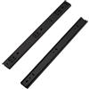 MOCNT 1 Paia (2 Pezzi) 300mm Guide per Cassetti 27mm Cuscinetti a Sfera Guide di Cassetti Zincato Guide a Estrazione Binari Cassetti Scorrevoli Guida di Cursori Armadio Nero