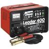 Telwin Caricabatterie Starter Telwin Mod.Leader 400 230V, Carica batterie e avviatore per la carica di batterie ad elettrolita libero (WET) con tensione di 12/24Vc/protezione da sovraccarichi