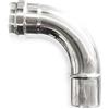 MBM Curva 90 canna fumaria DN 60 tubo acciaio inox 316