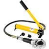 panfudongk Pinza idraulica per tubi THV contorno, pinza per tubi, pinza crimpatrice con 9 matrici 6 tonnellate di compressione flessibile per alluminio PEX rame e acciaio inossidabile